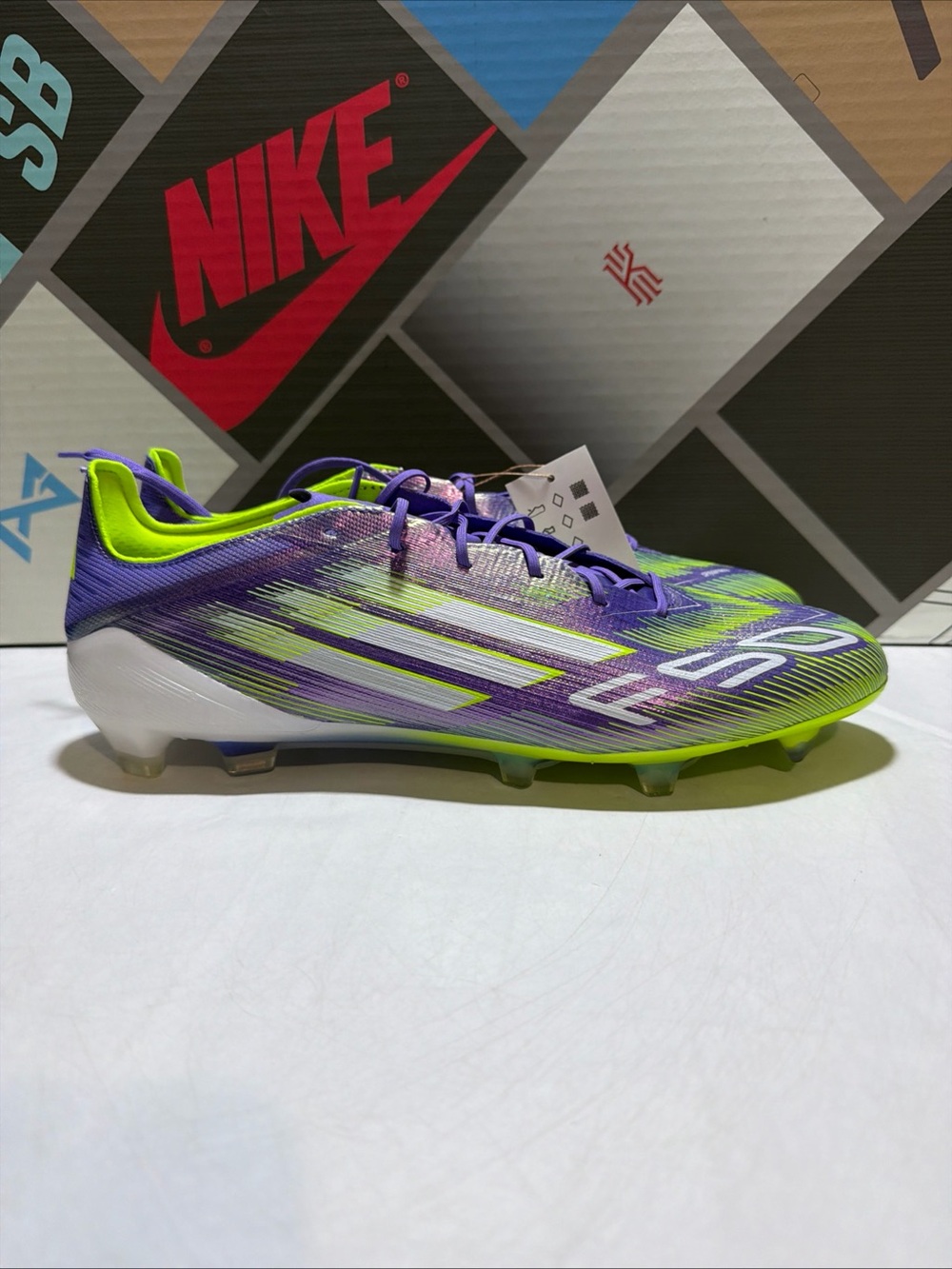 Adidas Adizero F50 Elite FG Soccer Cleats Radiant Blaze Pack Men’s Size 13.